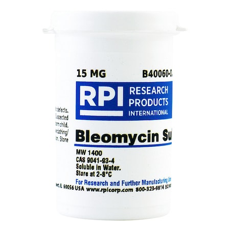 Bleomycin Sulfate, 15mg MPN:B40060-0.015