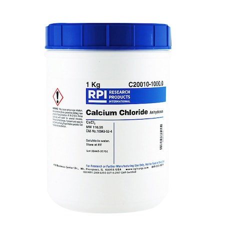 Calcium Chloride Anhydrous, 1kg MPN:C20010-1000.0