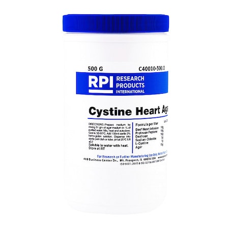 Cystine Heart Agar, 500g MPN:C40010-500.0