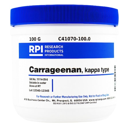 Carrageenan, Kappa Type, 100g MPN:C41070-100.0