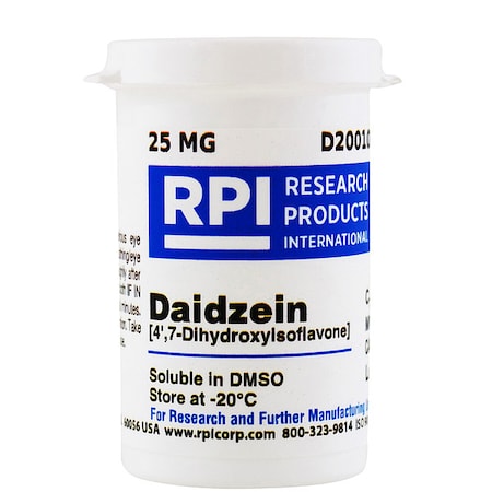 Daidzein (4, 7-Dihydroxyisoflavone), 25mg MPN:D20010-0.025