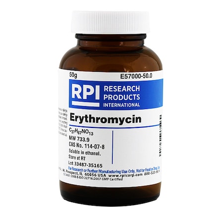Erythromycin, 50g MPN:E57000-50.0
