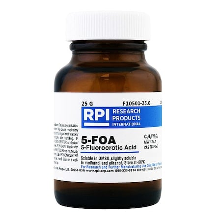 5-Fluoroorotic Acid (5-FOA), 25g MPN:F10501-25.0