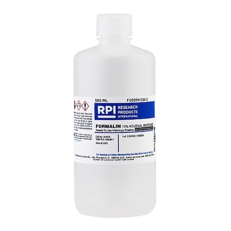 10 Pct Neutral Buffered Formalin, 500mL MPN:F10800-500.0