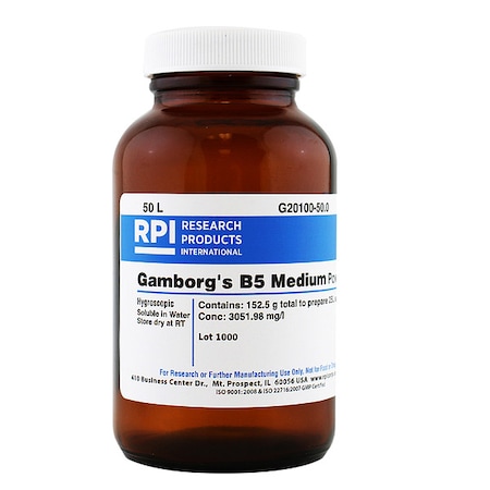 Gamborgs B5 MPN:G20100-50.0
