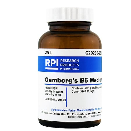 Gamborgs B5 MPN:G20200-25.0