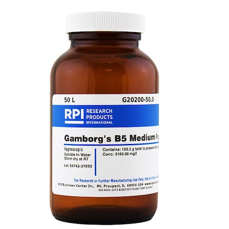 Gamborgs B5 MPN:G20200-50.0