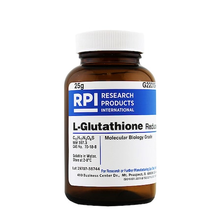 L-Glutathione, Reduced, Free Acid, 25g MPN:G22010-25.0