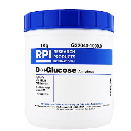 D-(+)-Glucose, Anhydrous, 1kg MPN:G32040-1000.0