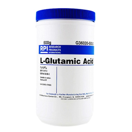 L-Glutamic Acid, 500g MPN:G36020-500.0
