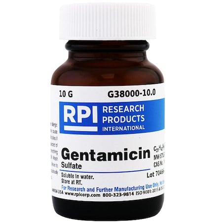 Gentamicin Sulfate, 10g MPN:G38000-10.0