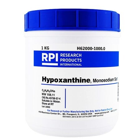 Hypoxanthine, monosodium salt, 1kg MPN:H62000-1000.0