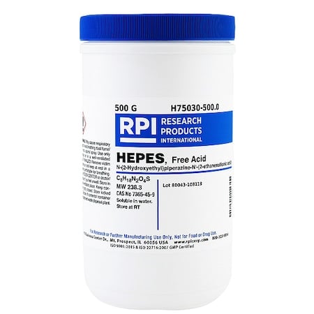 HEPES Free Acid, 500g MPN:H75030-500.0