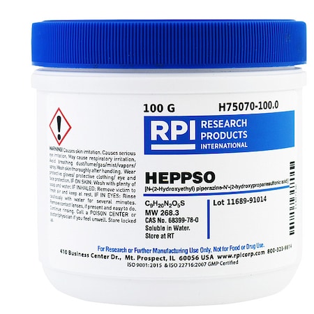 HEPPSO Free Acid, 100g MPN:H75070-100.0