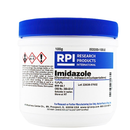 Imidazole, 100g, Powder MPN:I52000-100.0