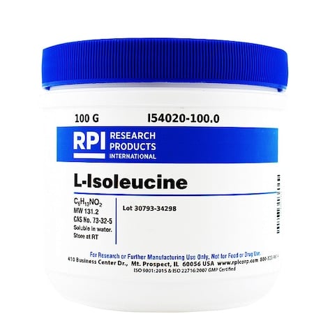 L-Isoleucine, 100g MPN:I54020-100.0