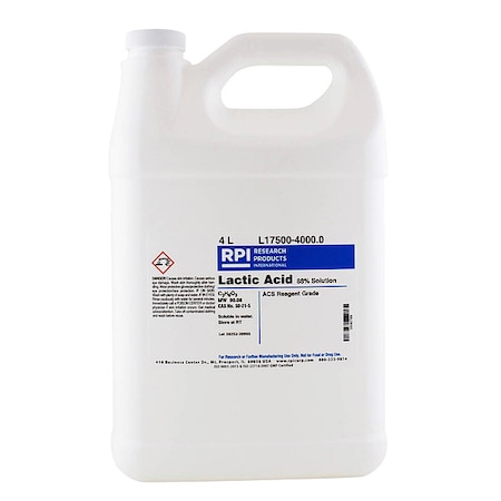 Lactic Acid, 88 Percent, 4L MPN:L17500-4000.0
