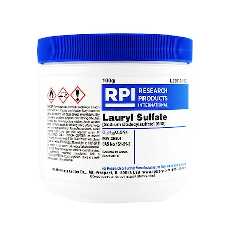 Sodium Dodecyl Sulfate (SDS), 100g MPN:L22010-100.0