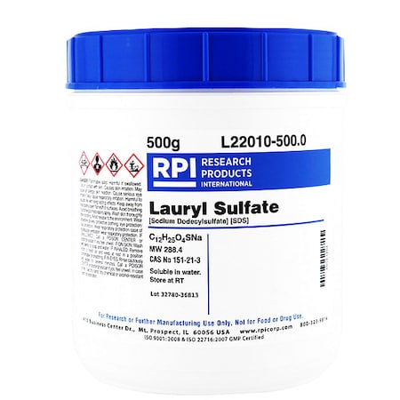 Sodium Dodecyl Sulfate (SDS), 500g MPN:L22010-500.0