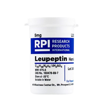 Leupeptin Hemisulfate, 5mg MPN:L22035-0.005