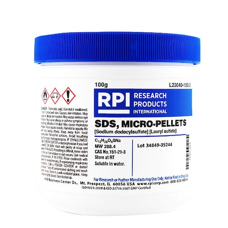 SDS Micro-Pellets, 100g MPN:L22040-100.0