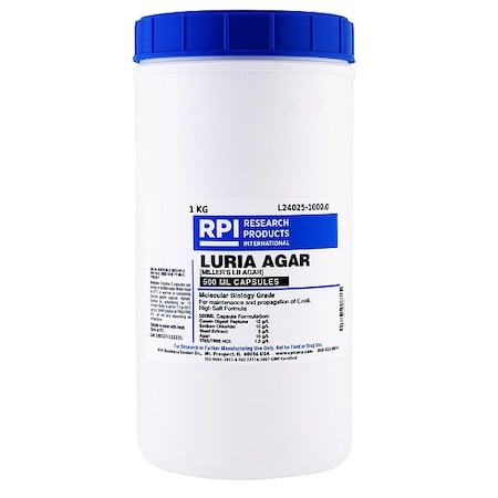 Luria Agar, Caplet, PK50 MPN:L24025-1000.0