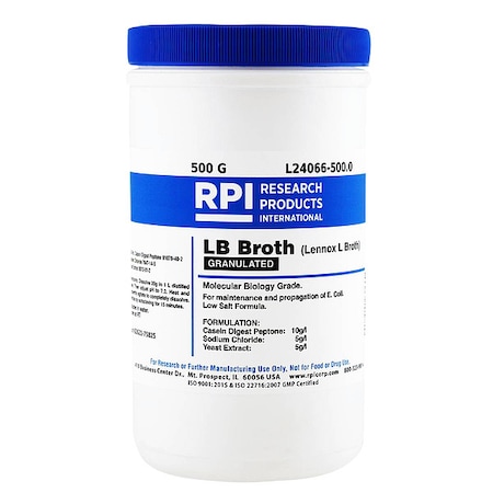 LB Broth, Granulated (Lennox L), 500g MPN:L24066-500.0