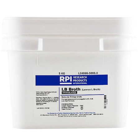 LB Broth, Granulated (Lennox L), 5kg MPN:L24066-5000.0