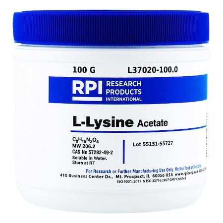 L-Lysine Acetate, 100g MPN:L37020-100.0