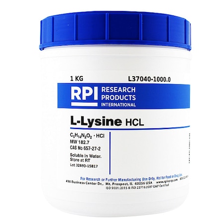 L-Lysine HCL USP Grade, 1Kg MPN:L37040-1000.0