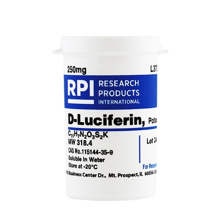 D-Luciferin, Potassium Salt, 250mg MPN:L37060-0.25