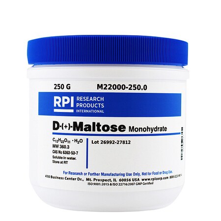 D-(+)-Maltose Monohydrate, 250g MPN:M22000-250.0