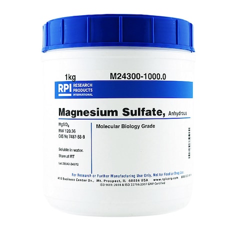 Magnesium Sulfate, Anhydrous, 1kg MPN:M24300-1000.0