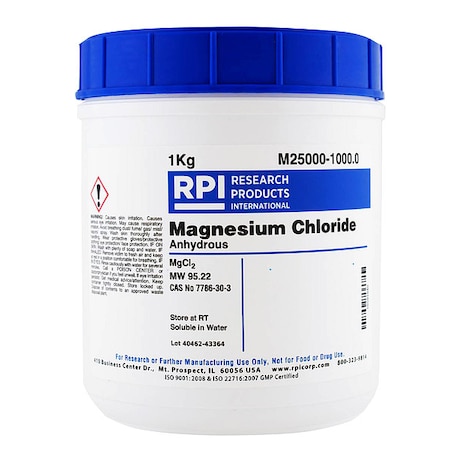Magnesium Chloride, Anhydrous, 1kg MPN:M25000-1000.0