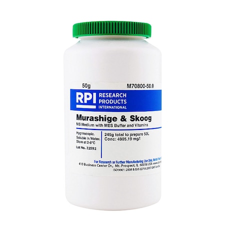 Murashige and Skoog MPN:M70800-50.0