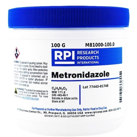 Metronidazole, 100g MPN:M81000-100.0