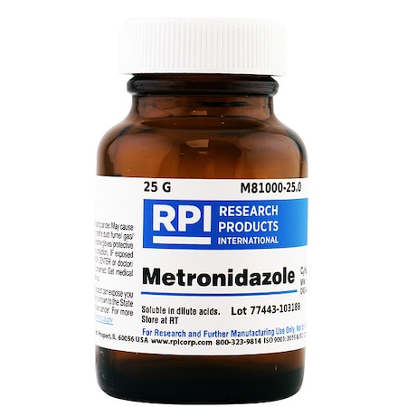Metronidazole, 25g MPN:M81000-25.0