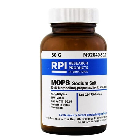 MOPS, Sodium Salt, 50g MPN:M92040-50.0