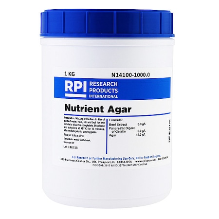 Nutrient Agar, 1kg MPN:N14100-1000.0