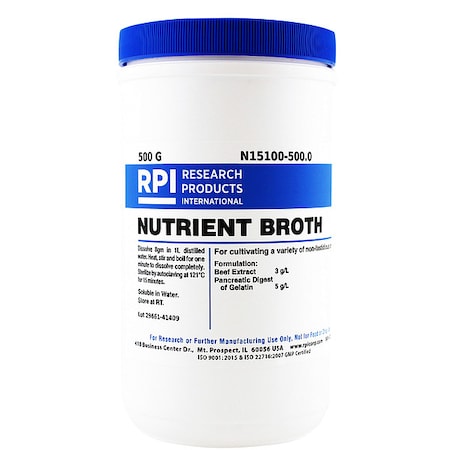Nutrient Broth, 500g MPN:N15100-500.0