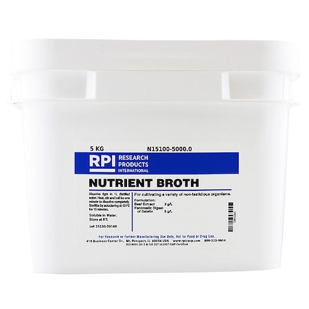 Nutrient Broth, 5kg MPN:N15100-5000.0