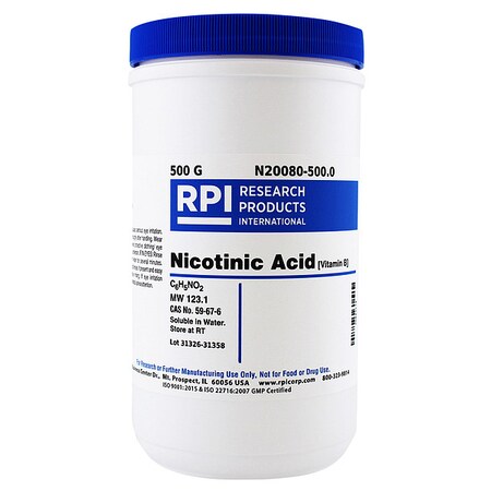 Nicotinic acid (Vitamin B), 500g MPN:N20080-500.0
