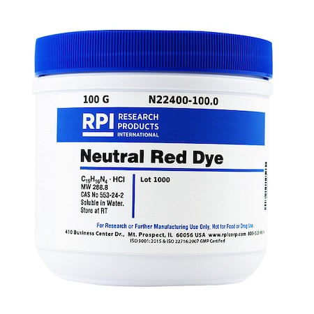 Neutral Red, Dye, 100g MPN:N22400-100.0