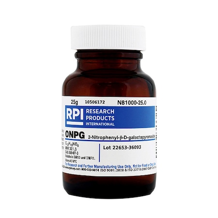 2-Nitrophenyl-B-D-galactopyranoside, 25g MPN:N81000-25.0