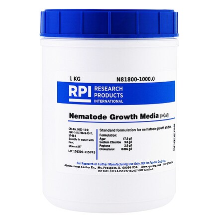 Nematode Growth Medium (NGM), 1kg MPN:N81800-1000.0