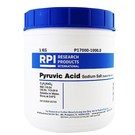 Pyruvic Acid Sodium Salt, 1Kg MPN:P17000-1000.0