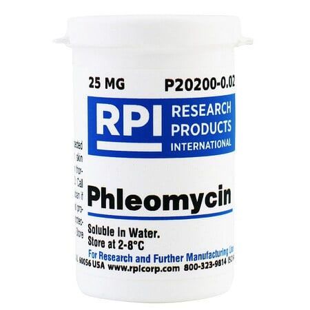 Phleomycin, 25mg MPN:P20200-0.025