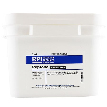 Peptone, Granulated, 5kg MPN:P20250-5000.0
