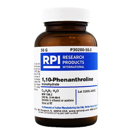1, 10-Phenanthroline, monohydrate, 50g MPN:P30200-50.0