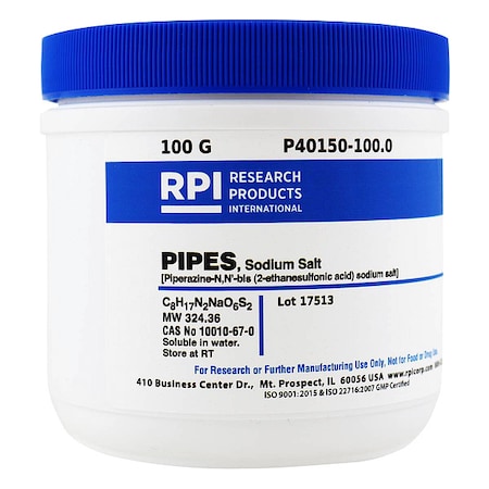 PIPES Sodium Salt, 100g MPN:P40150-100.0